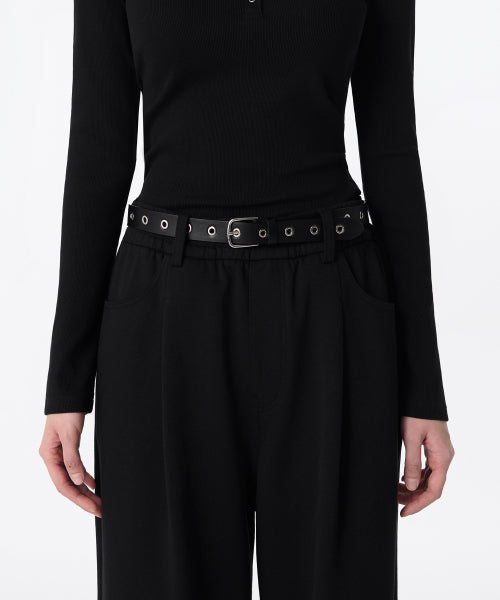 MUSINSA STANDARD WOMAN MUSINSA STANDARD WOMAN Women's Synthetic Leather Eyelet Belt 25mm