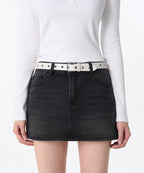 MUSINSA STANDARD WOMAN MUSINSA STANDARD WOMAN Women's Synthetic Leather Eyelet Belt 25mm