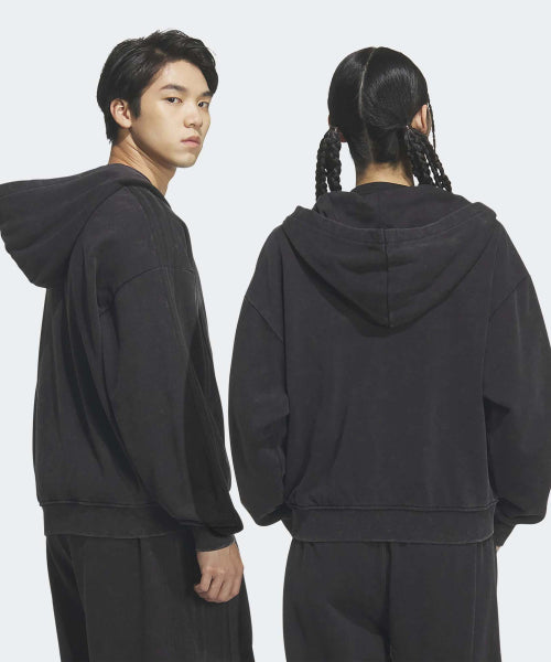ADIDAS ADIDAS Team Geist Full Zip Hoodie - Black