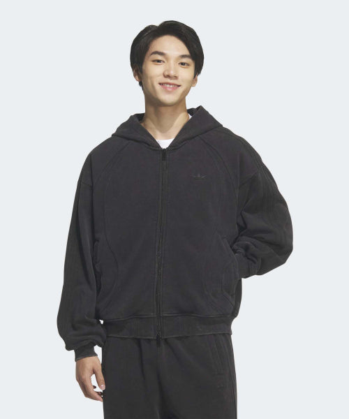 ADIDAS ADIDAS Team Geist Full Zip Hoodie - Black