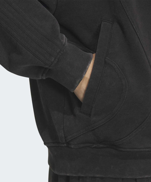 ADIDAS ADIDAS Team Geist Full Zip Hoodie - Black