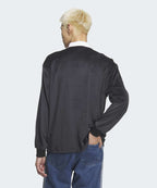 ADIDAS ADIDAS Velor Polo Long Sleeve - Black