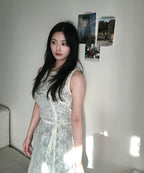 MIXXO MIXXO Lace Layered Long Dress - Size S