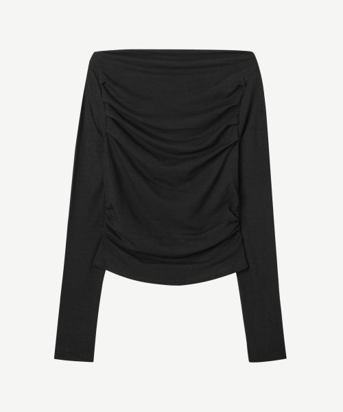 MIXXO MIXXO T-Shirt Off-shoulder Shirring