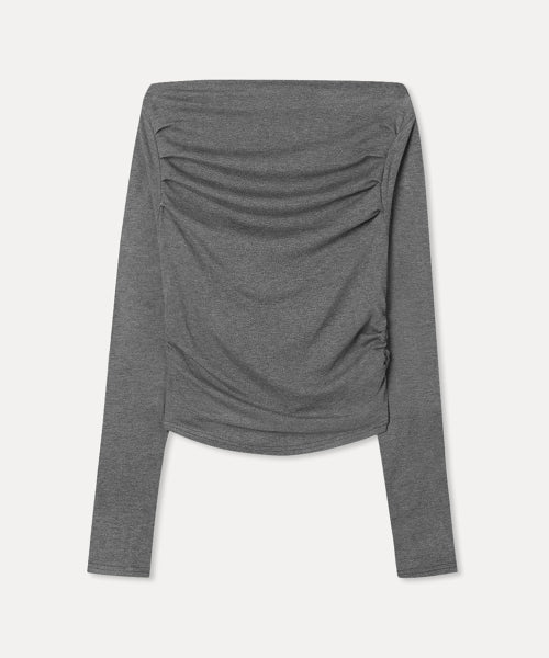 MIXXO MIXXO T-Shirt Off-shoulder Shirring