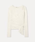MIXXO MIXXO T-Shirt Slit Wrap Long Sleeve