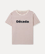 MIXXO MIXXO T-Shirt Striped Letter