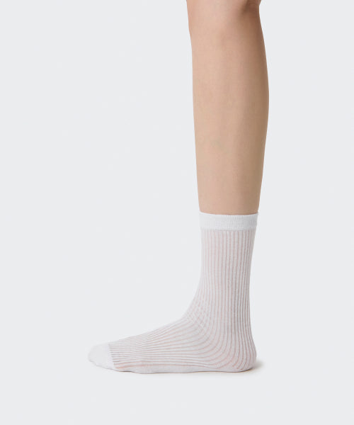 MUSINSA STANDARD WOMAN MUSINSA STANDARD WOMAN Women's Vertical Sheer Socks 4 Pack