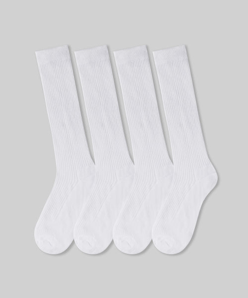 MUSINSA STANDARD WOMAN MUSINSA STANDARD WOMAN Women's Vertical Sheer Socks 4 Pack