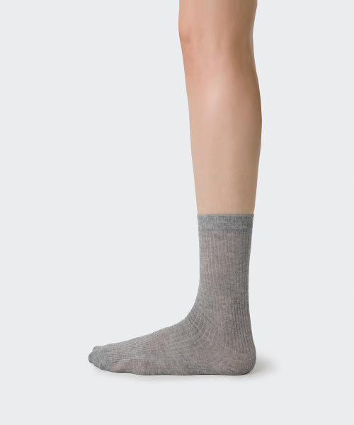 MUSINSA STANDARD WOMAN MUSINSA STANDARD WOMAN Women's Socks 3 Pack (Gray)