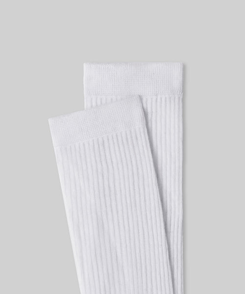 MUSINSA STANDARD WOMAN MUSINSA STANDARD WOMAN Women's Vertical Sheer Socks_3 Pack (White)