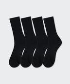 MUSINSA STANDARD WOMAN MUSINSA STANDARD WOMAN Women's Pointel Crew Socks 4 Pack