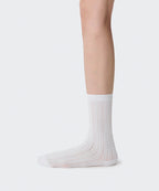 MUSINSA STANDARD WOMAN MUSINSA STANDARD WOMAN Women's Pointel Crew Socks 4 Pack (White)