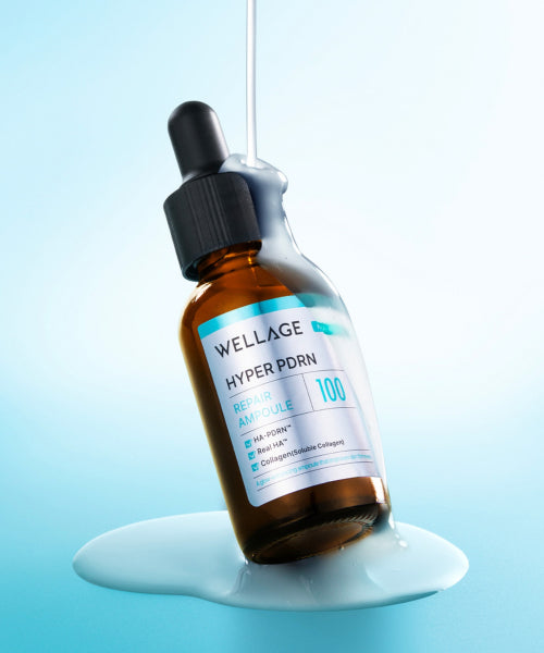 WELLAGE Hyper PDRN Repair Ampoule 30ml (+ 1 one-day kit provided)