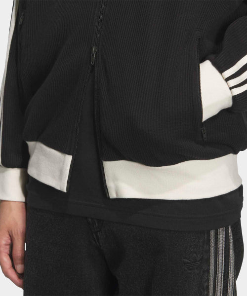 ADIDAS ADIDAS Waffle Classic Track Top - Black