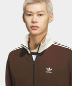 ADIDAS ADIDAS Waffle Classic Track Top - Dark Brown