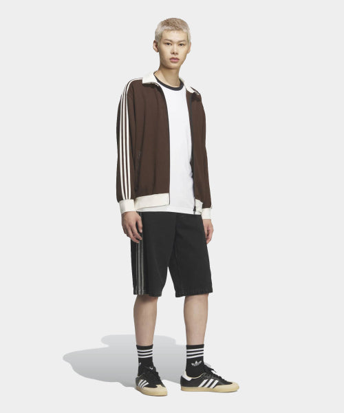 ADIDAS ADIDAS Waffle Classic Track Top - Dark Brown