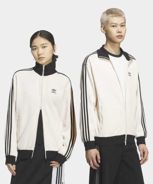 ADIDAS ADIDAS Waffle Classic Track Top - Wonder White