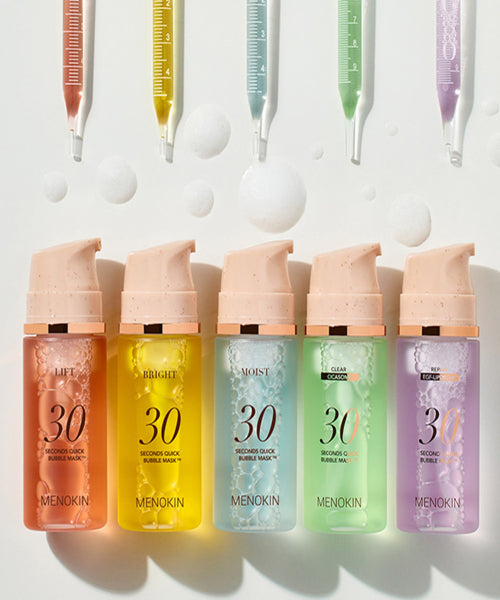 MENOKIN MENOKIN Bubble Mask 30-second quick 5-piece set
