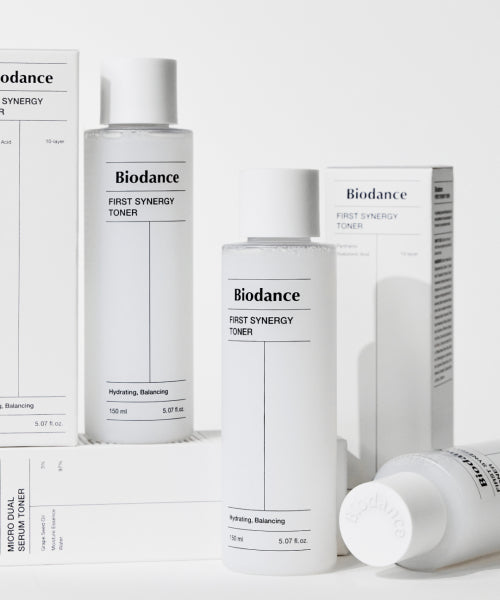 BIODANCE First Synergy Toner 150ml x 2 (+ 2 Sea Kelp Pads)