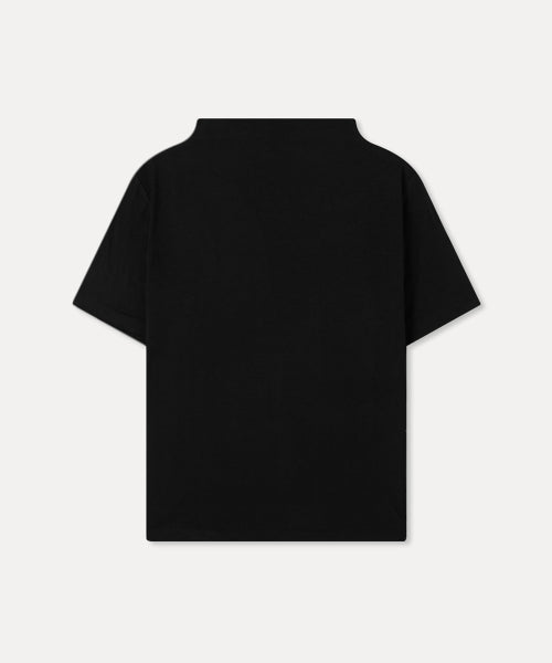 MIXXO MIXXO T-Shirt Mock Neck Short Sleeve C