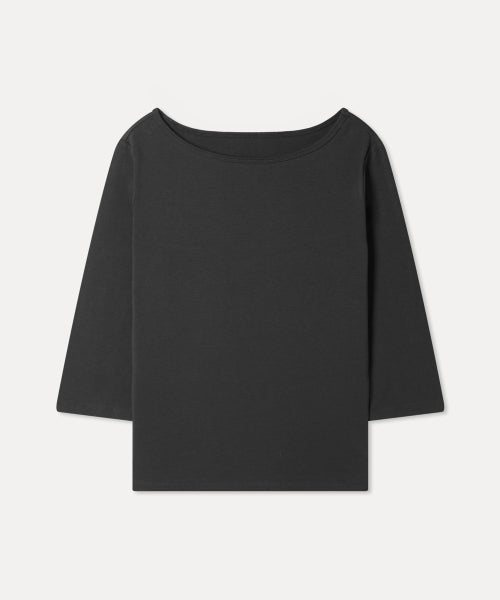 MIXXO MIXXO T-Shirt Boat Neck Three-Quarter Sleeve