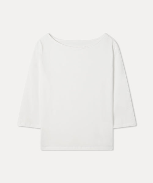 MIXXO MIXXO T-Shirt Boat Neck Three-Quarter Sleeve
