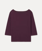 MIXXO MIXXO T-Shirt Boat Neck Three-Quarter Sleeve