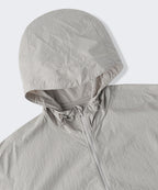 MUSINSA STANDARD WOMAN MUSINSA STANDARD WOMAN Women's Grid Check Windbreaker [Light Beige]