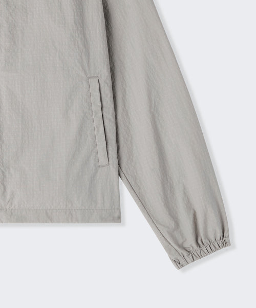MUSINSA STANDARD WOMAN MUSINSA STANDARD WOMAN Women's Grid Check Windbreaker [Light Beige]