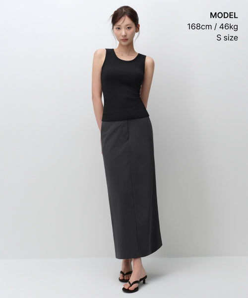 MUSINSA STANDARD WOMAN MUSINSA STANDARD WOMAN Women's Essential Bra Tank Top Black