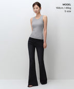 MUSINSA STANDARD WOMAN MUSINSA STANDARD WOMAN Essential Bra Tank Top Medium Gray