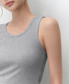 MUSINSA STANDARD WOMAN MUSINSA STANDARD WOMAN Essential Bra Tank Top Medium Gray