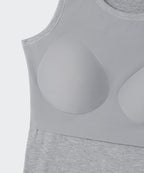 MUSINSA STANDARD WOMAN MUSINSA STANDARD WOMAN Essential Bra Tank Top Medium Gray