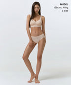 MUSINSA STANDARD WOMAN Comfort Seamless Bra - Light Beige