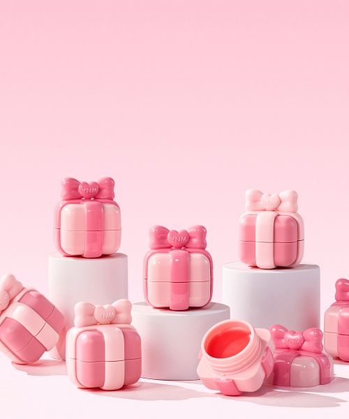 ynm [SET] Ribbon Care Lip Treatment Pack & Sugar Scrub
