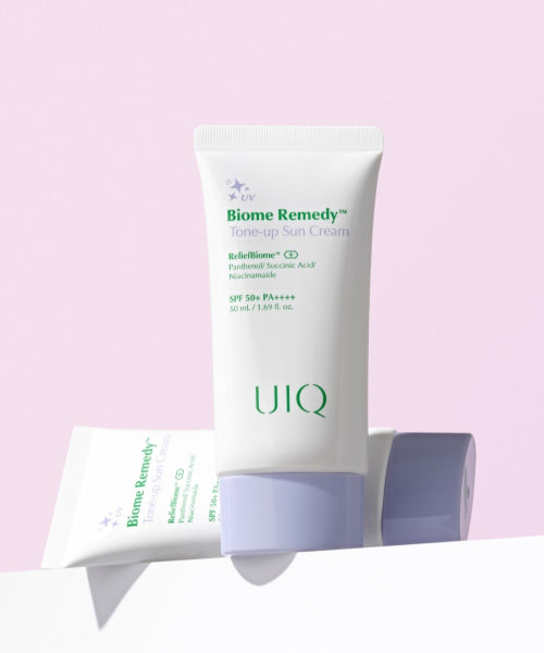 UIQ UIQ Biome Remedy Tone-Up Sun Cream SPF50+ Purple 50ml