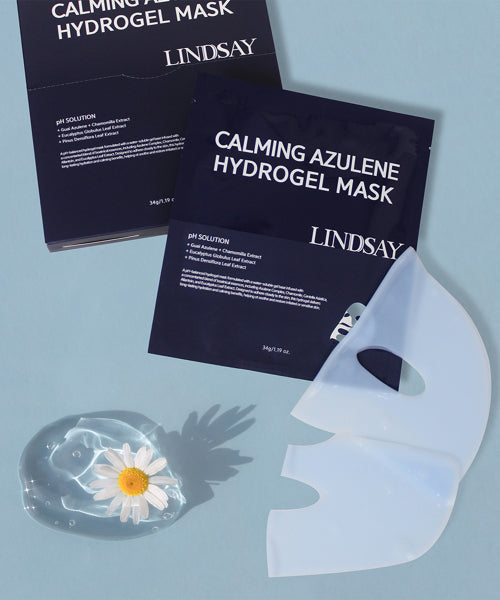 LINDSAY LINDSAY Hydrogel Madeca Azulene Moisture Calming Gel Mask Pack