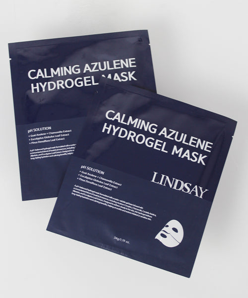 LINDSAY LINDSAY Hydrogel Madeca Azulene Moisture Calming Gel Mask Pack