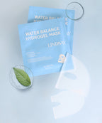 LINDSAY LINDSAY Collagen Hydrogel Water Balance Moisture Facial Gel Mask Pack (10 packs)