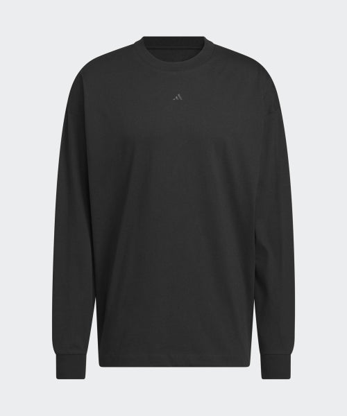 ADIDAS ADIDAS Basketball Long Sleeve Tee - Black:White