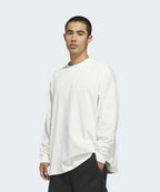 ADIDAS ADIDAS Basketball Long Sleeve Tee - White:Black