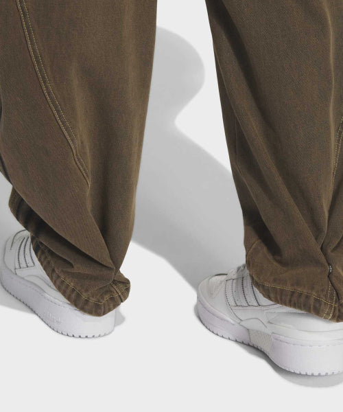 ADIDAS ADIDAS Denim Pants - Brown Denim
