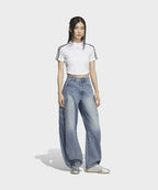 ADIDAS ADIDAS Denim Pants Mid Blue