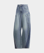 ADIDAS ADIDAS Denim Pants Mid Blue