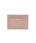 MATIN KIM MATIN KIM PUFF QUILT CARD WALLET in Pink