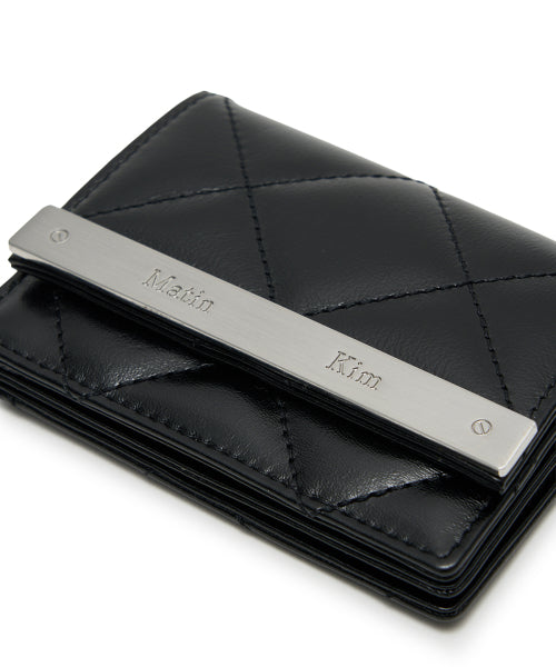MATIN KIM MATIN KIM PUFF QUILT WALLET