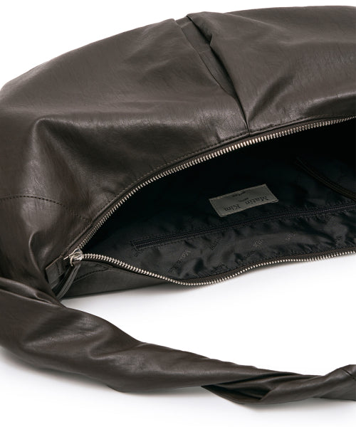 MATIN KIM MATIN KIM TWIST HANDLE LARGE HOBO BAG