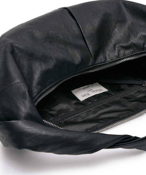 MATIN KIM MATIN KIM Twist Handle Small Hobo Bag