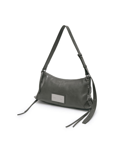 MATIN KIM MATIN KIM EYELET SHIRRING SHOULDER BAG